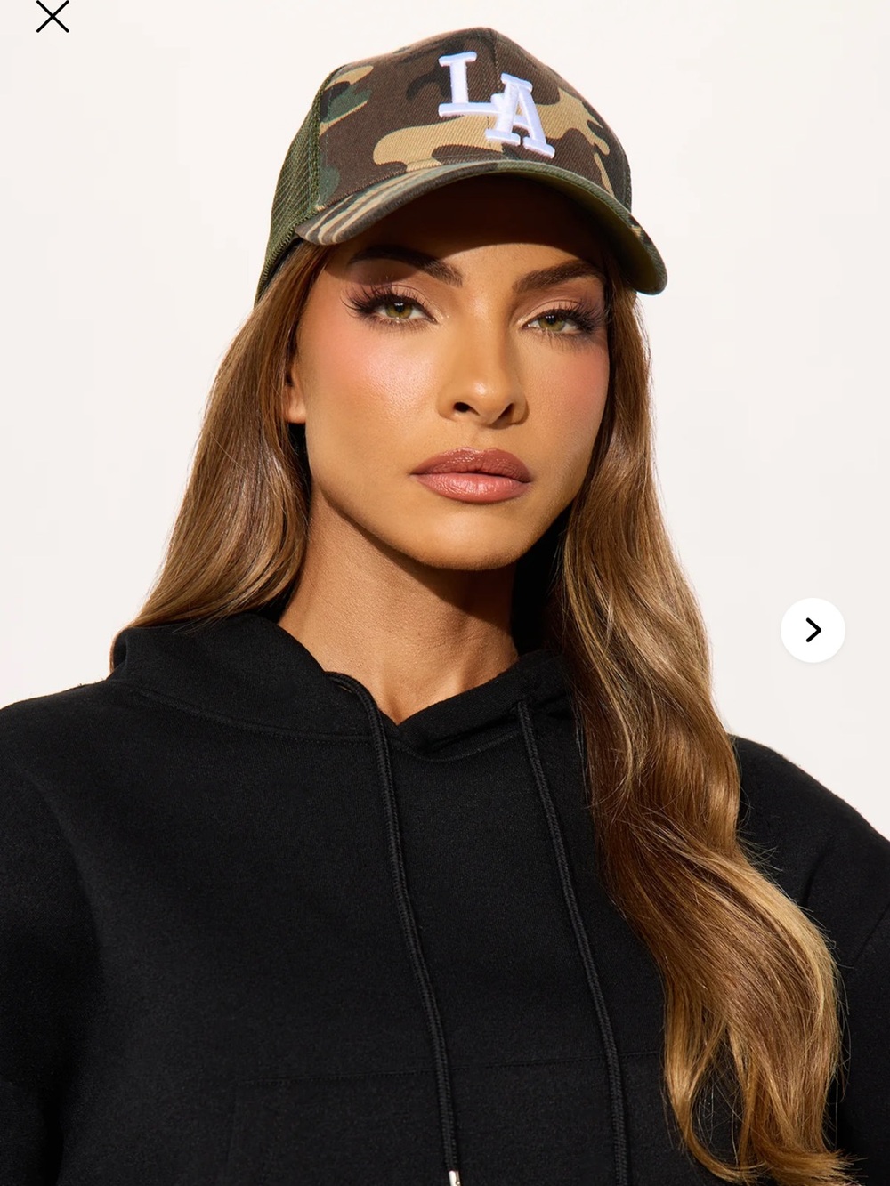 NWT LA Camo Hat